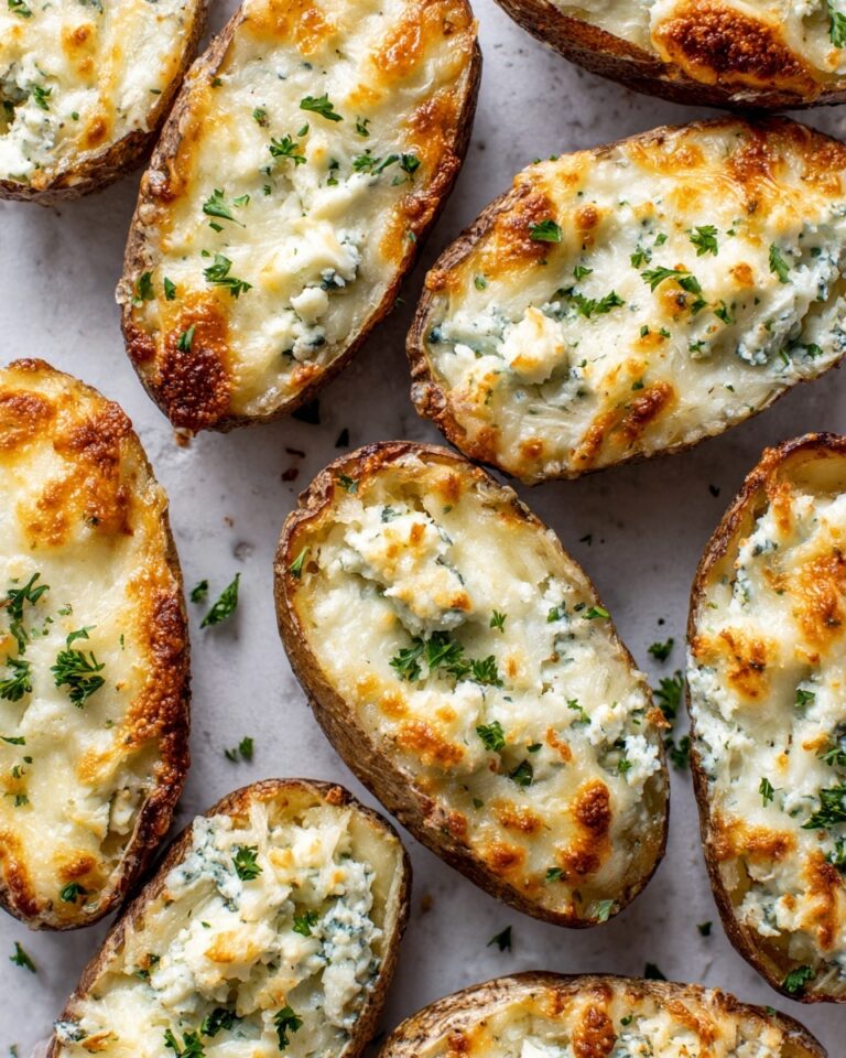 Cheesy Garlic Herb Roasted Potatoes Recipe