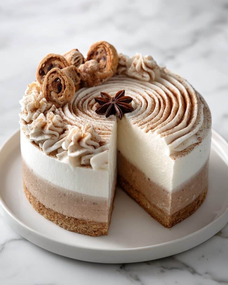 Cinnamon Roll Cheesecake Recipe