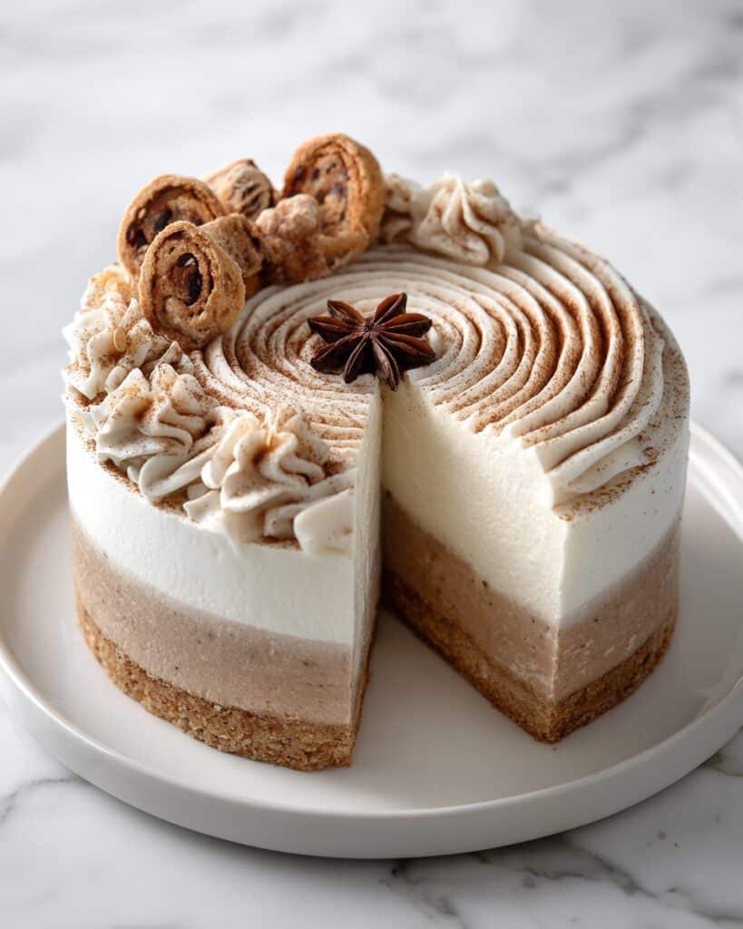 Cinnamon Roll Cheesecake Recipe