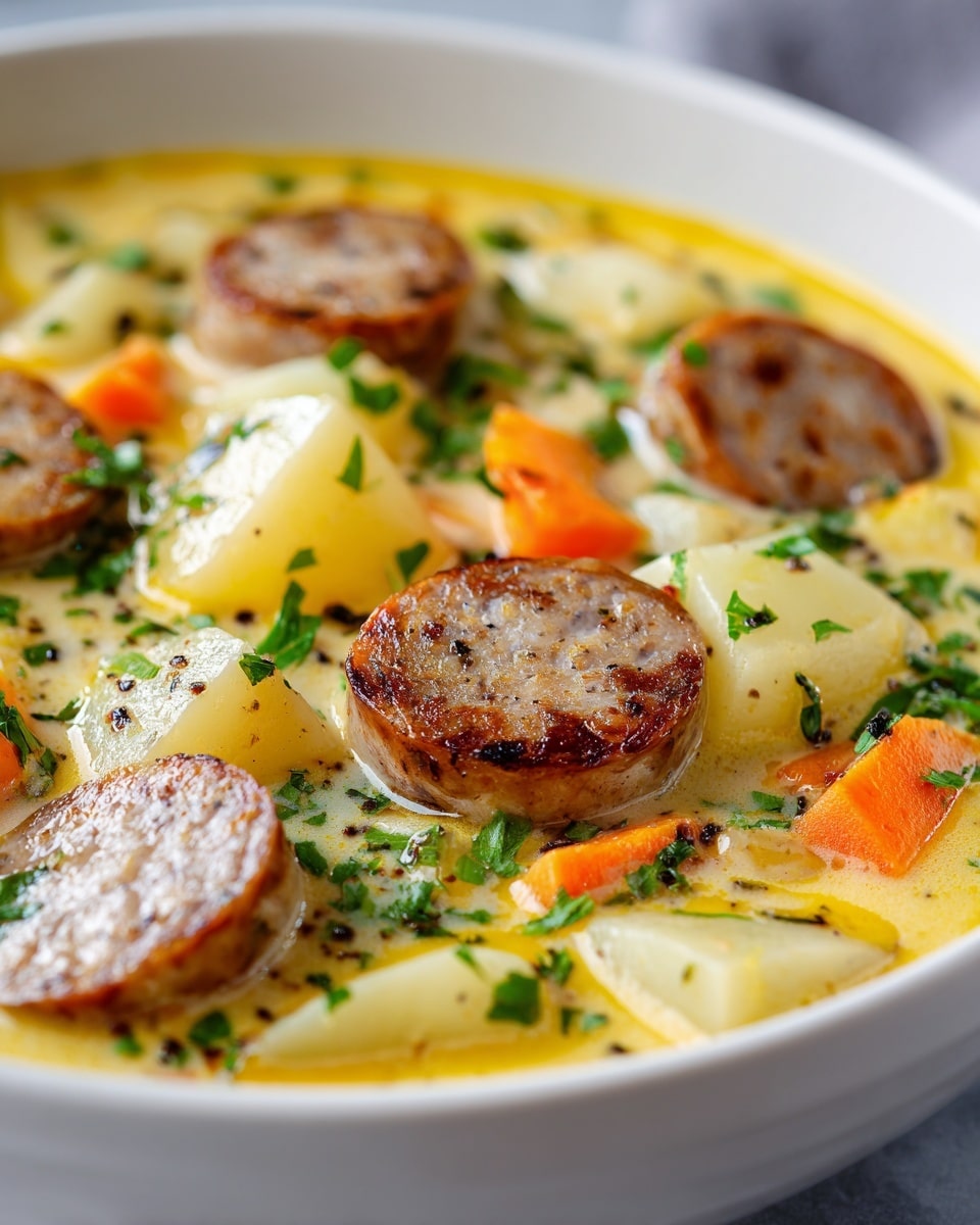 Kielbasa Potato Soup Recipe - Recipe Image