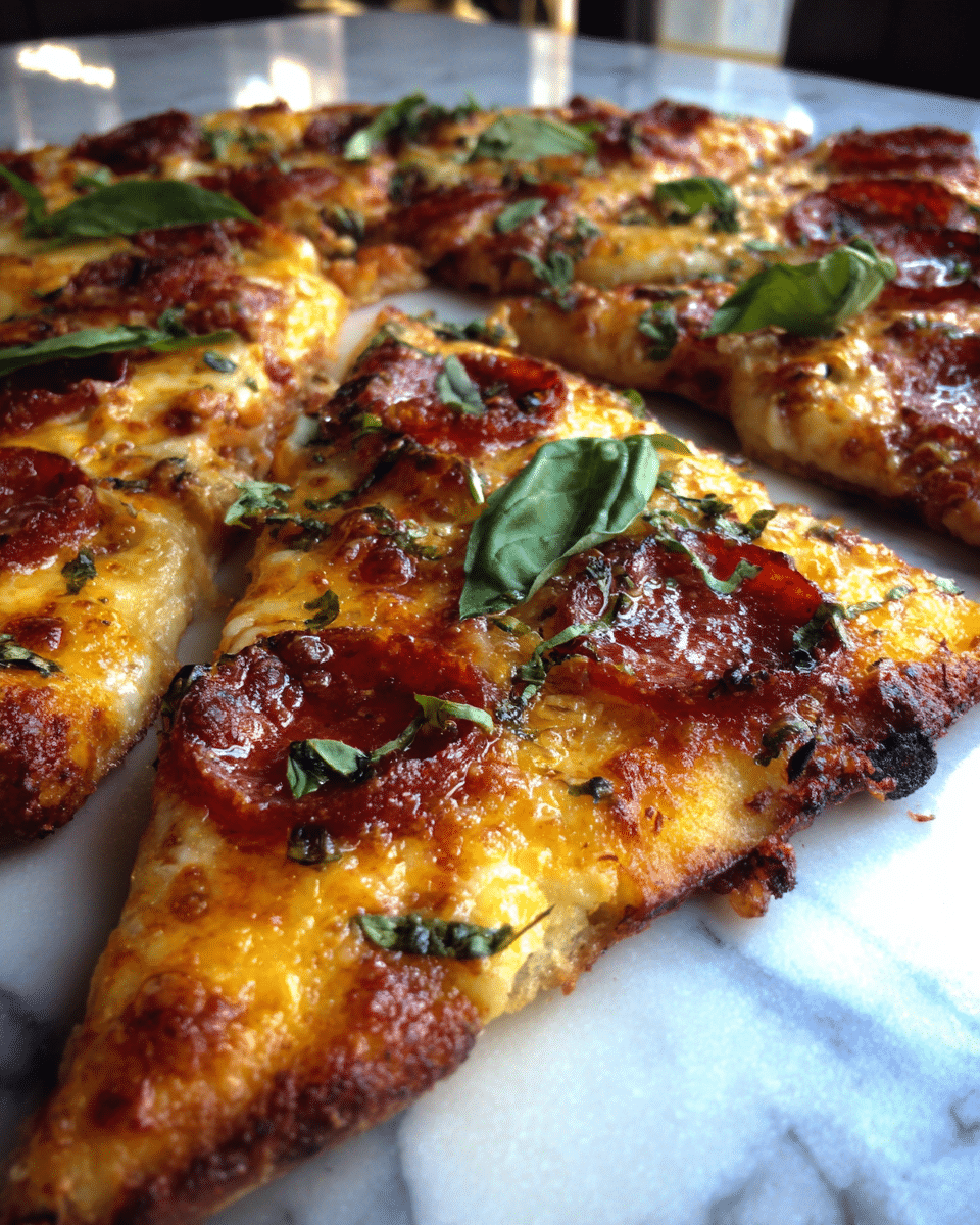 Stuffed Deep Dish Pizza Pie Recipe - Recipe Image