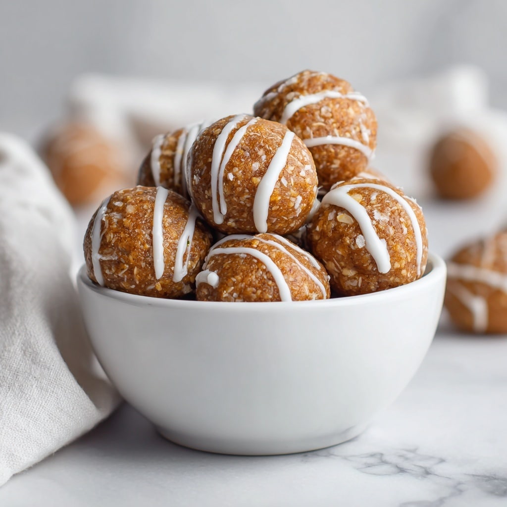 Pumpkin Spice Protein Balls Recipe - Recipe Image
