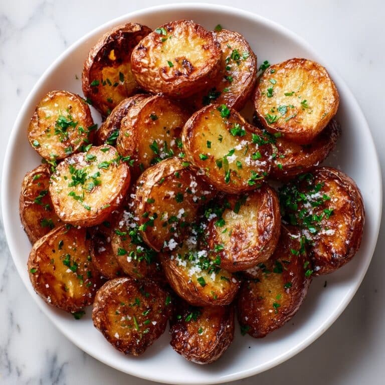 Crispy Garlic Butter Potatoes Recipe