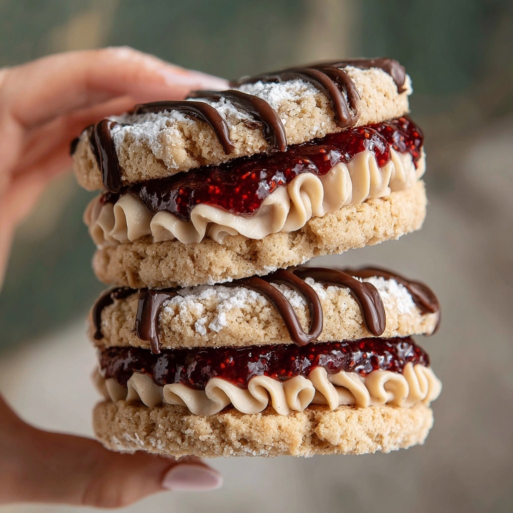 PB and J Stuffed Cookies: The Ultimate Recipe and Baking Guide Recipe - Recipe Image