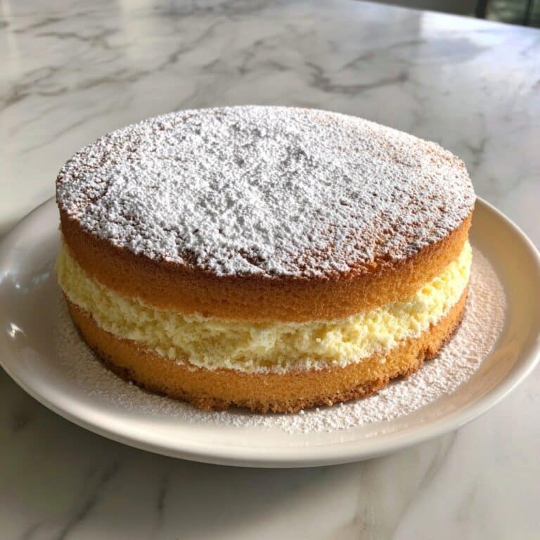 Vanilla Sponge Cake Recipe