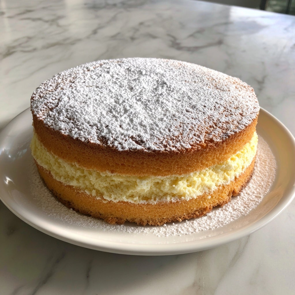 Vanilla Sponge Cake Recipe