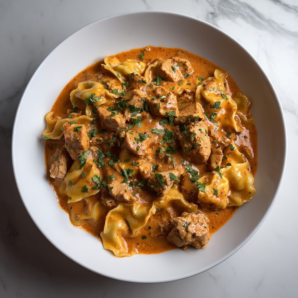 Cowboy Butter Chicken Linguine Recipe - Recipe Image