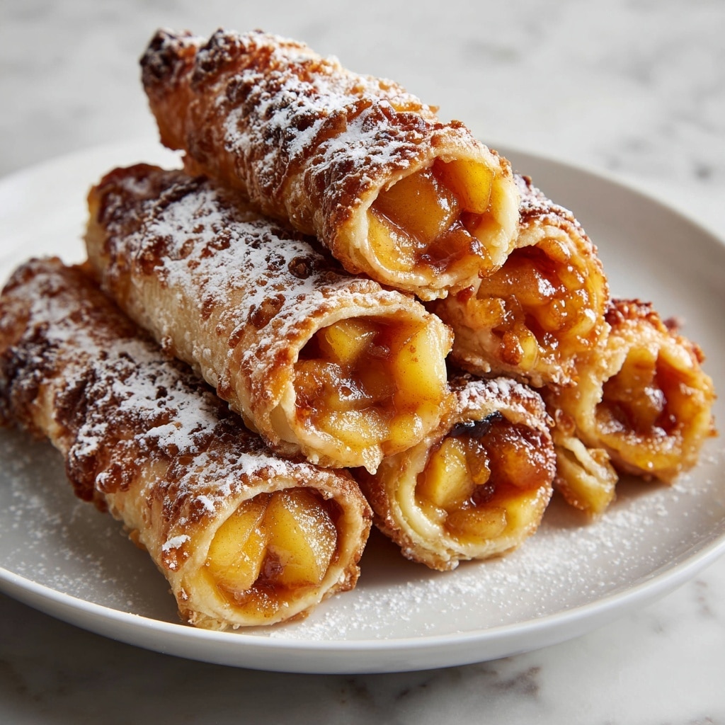 Apple Pie Egg Rolls Recipe - Recipe Image