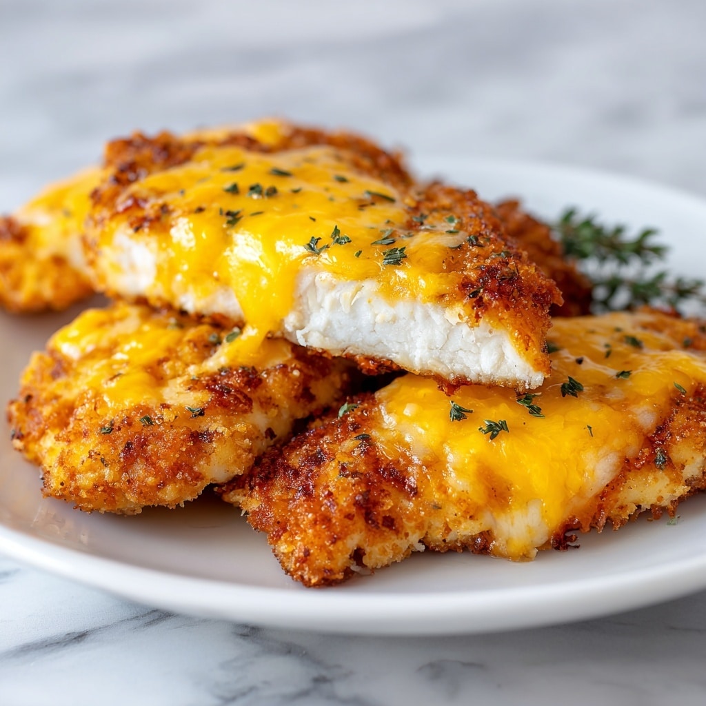 Crispy Cheddar Chicken Recipe - Recipe Image