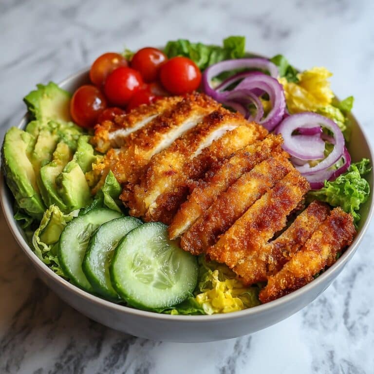 Honey Mustard Crispy Chicken Salad Recipe