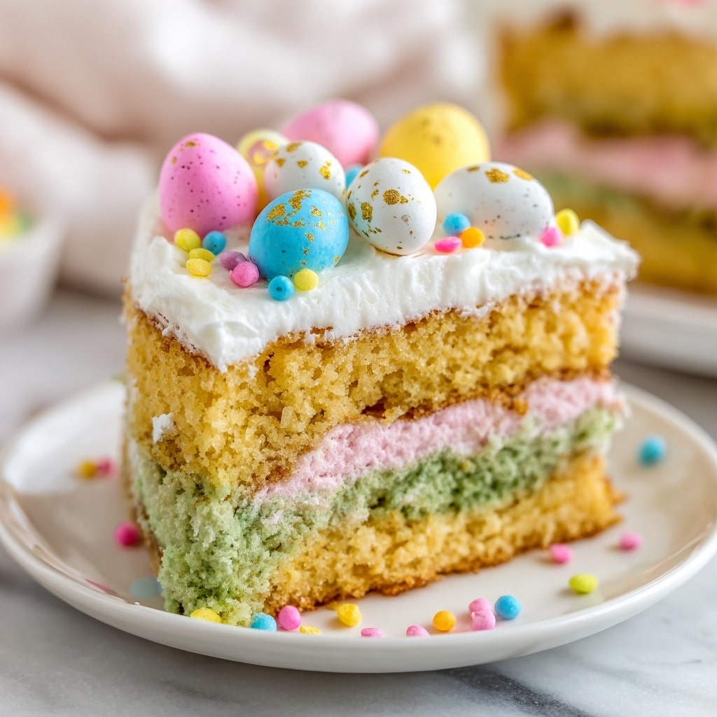 Easter Poke Cake Recipe - Recipe Image