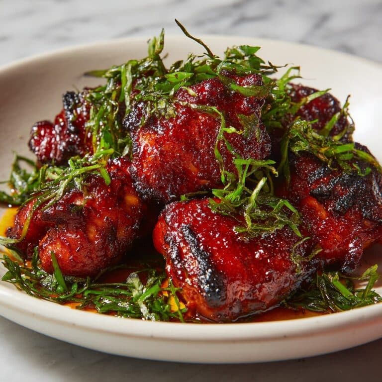 Garlic Miso Chicken Thighs (Air Fryer) Recipe