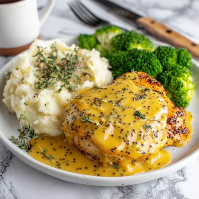 Easy Baked Honey Dijon Chicken Recipe