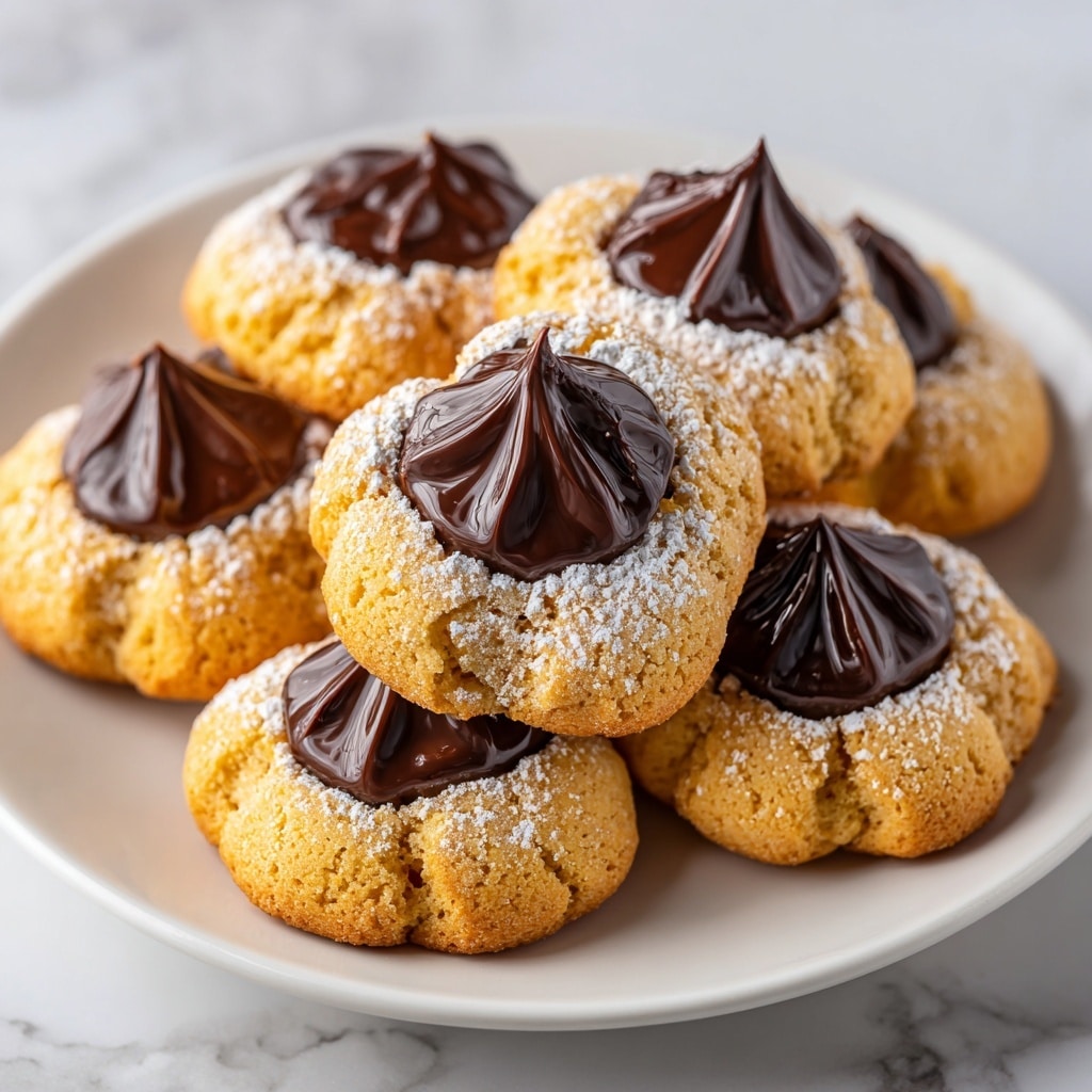 Milk Chocolate Stuffed Jack-O’-Lantern Cookies Recipe - Recipe Image