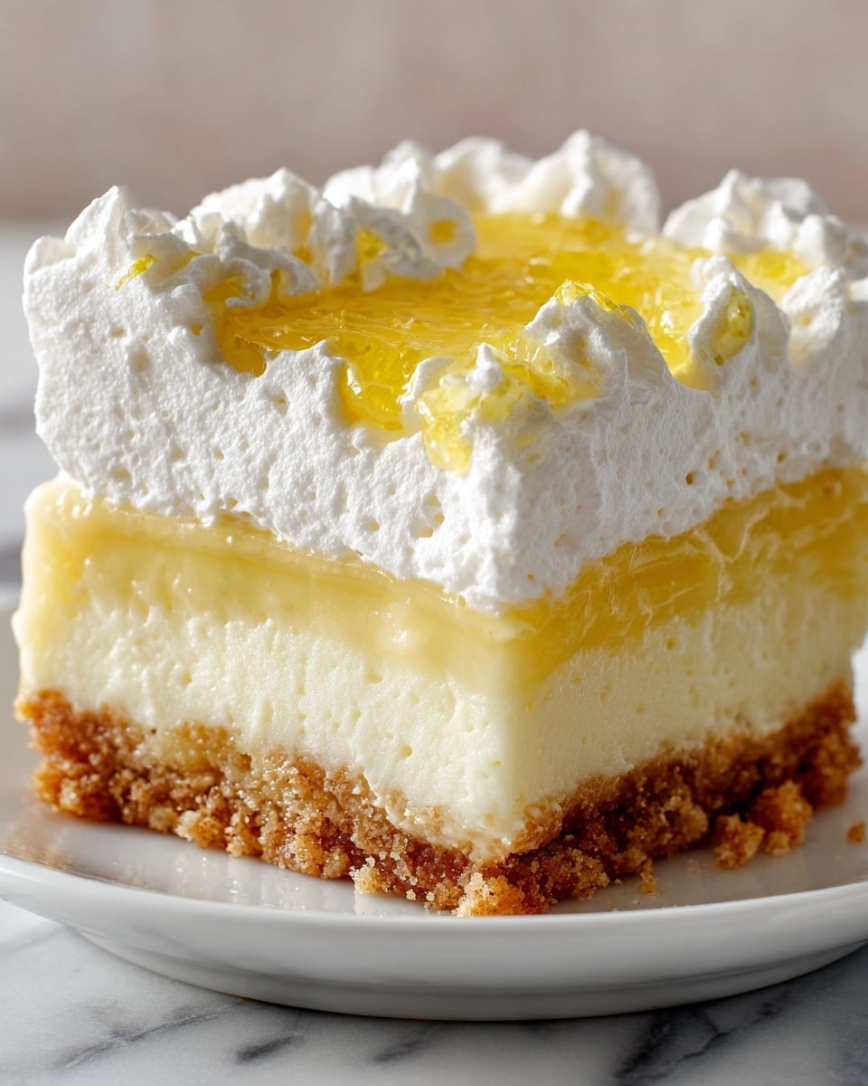 Lemon Cream Pie Bars Recipe - Recipe Image