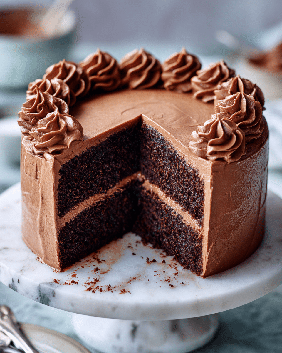 The Ultimate Chocolate Zucchini Cake for Pure Dessert Bliss Recipe - Recipe Image