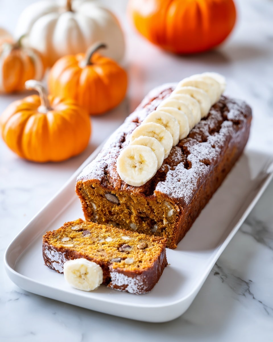 Pumpkin Banana Bread Recipe - Recipe Image