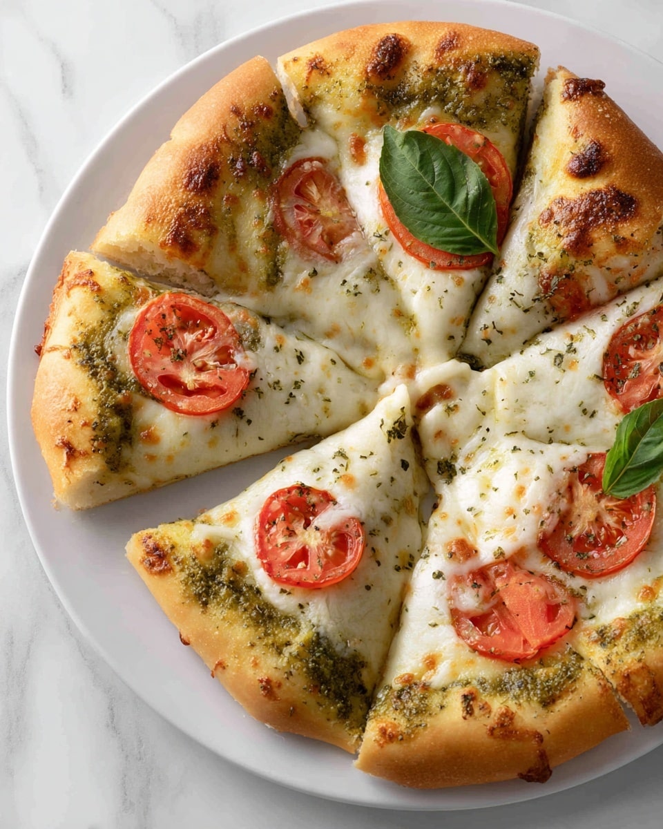 Pesto Pizza Recipe - Recipe Image