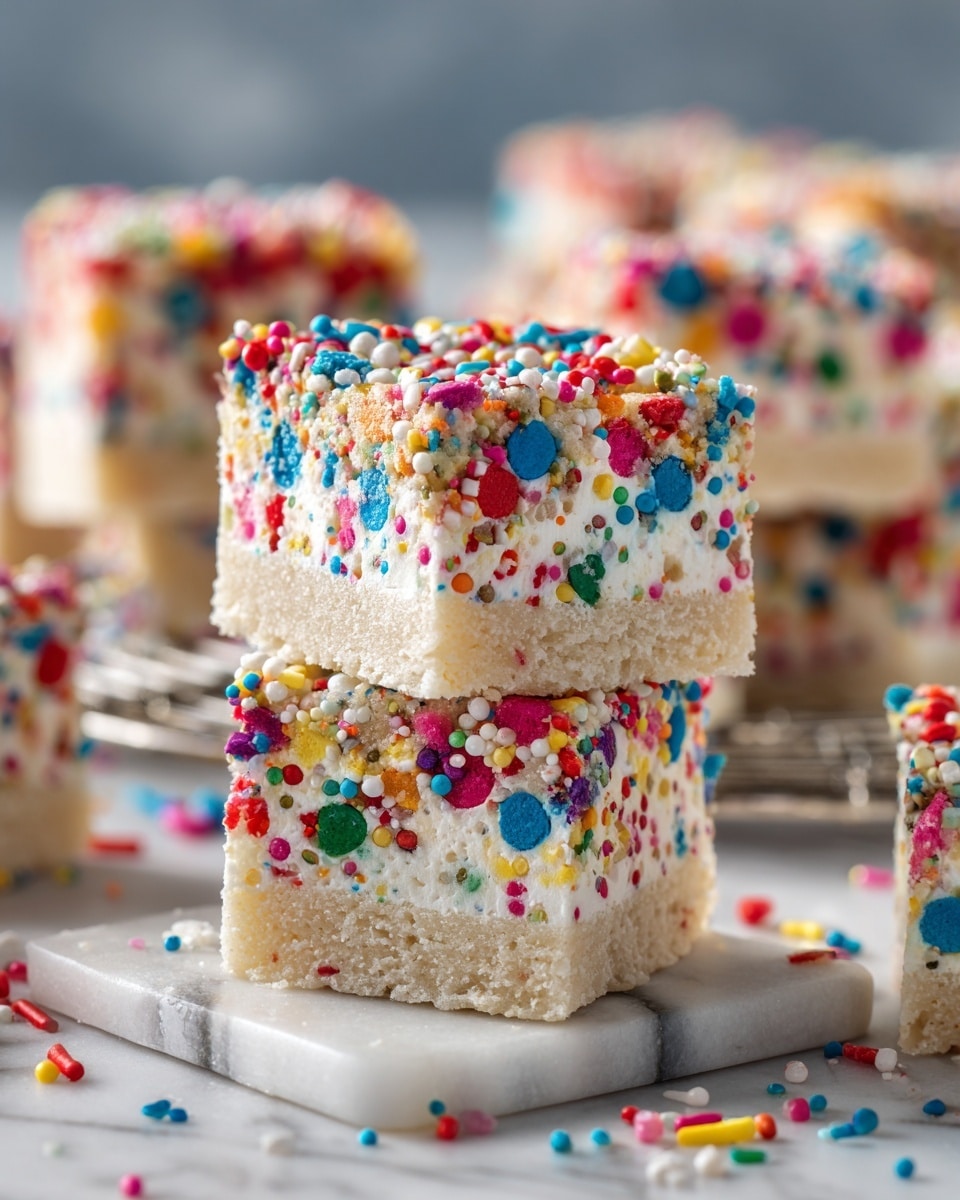 Fairy Bread Lamingtons Recipe - Recipe Image