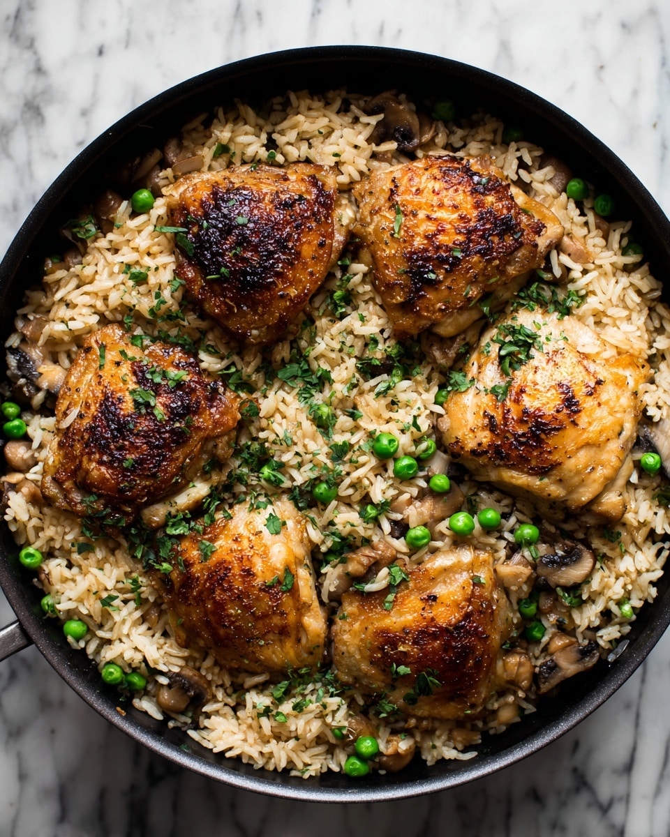 One Pot Chicken and Rice Recipe - Recipe Image