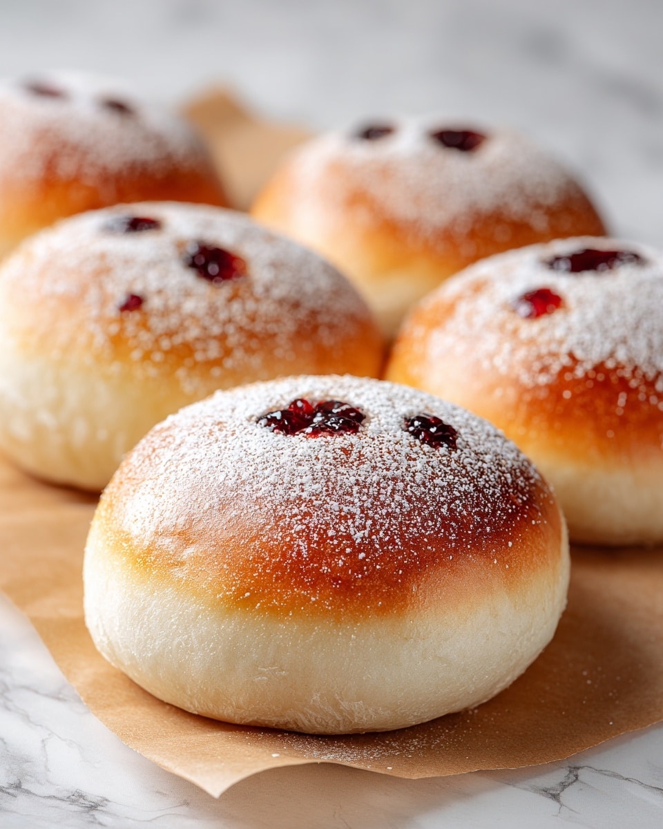 Strawberry and Cream Cheese Pineapple Buns Recipe - Recipe Image