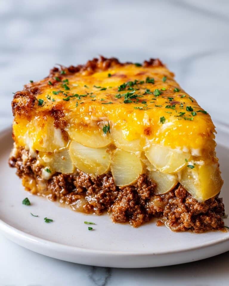 Loaded Potato and Meatloaf Casserole Recipe