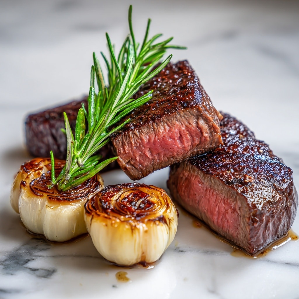 Garlic Butter Steak Recipe - Recipe Image