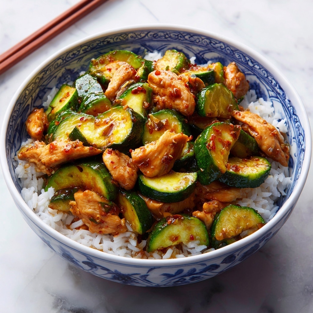 Chicken Zucchini Stir Fry Recipe - Recipe Image