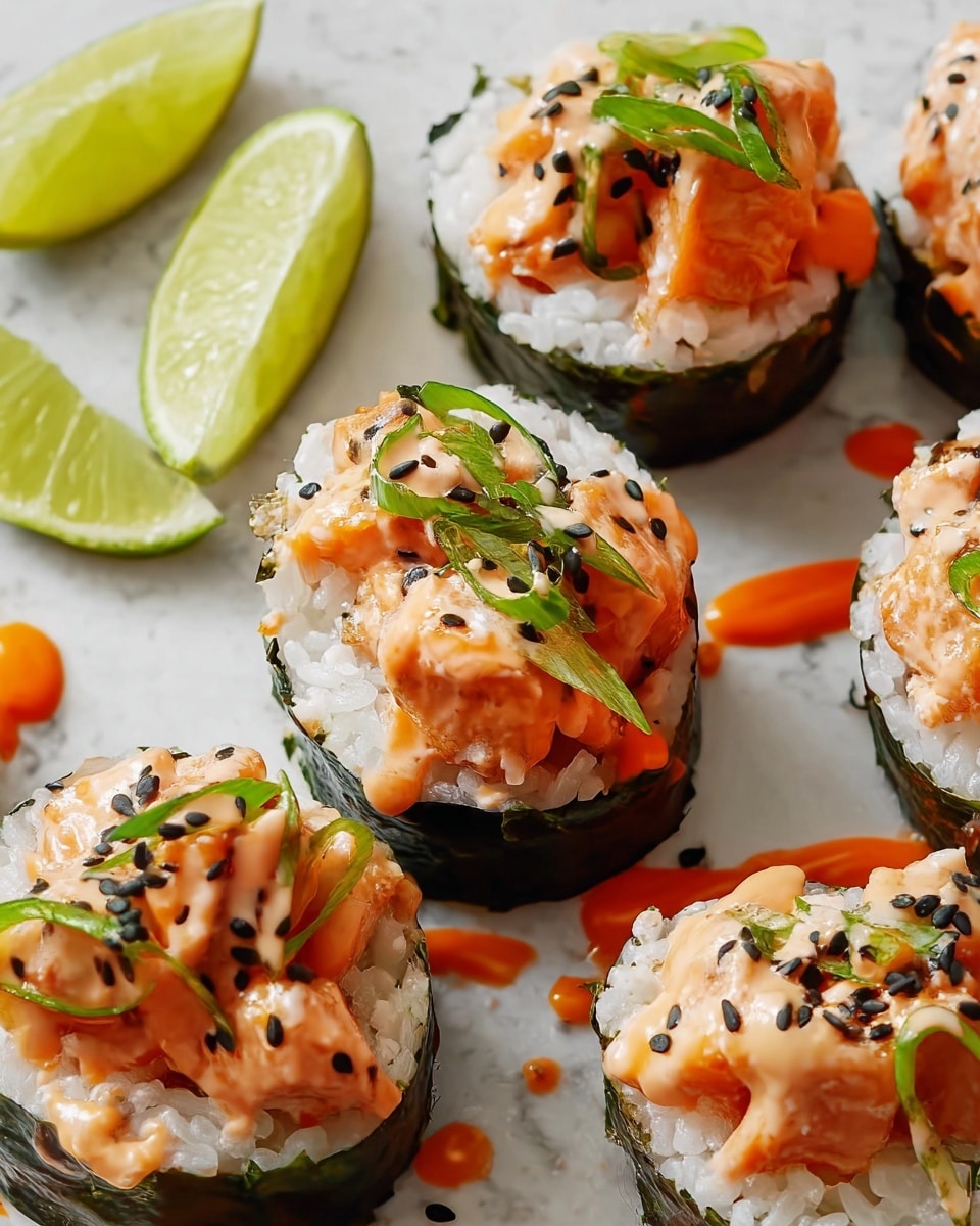 Viral Easy Salmon Sushi Bake Cups Recipe - Recipe Image
