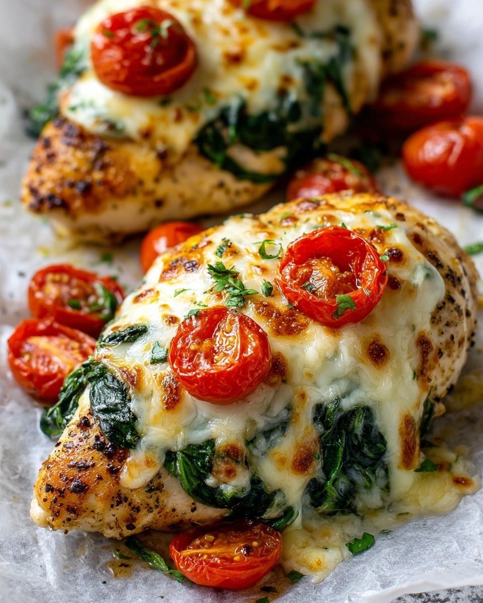 Spinach Stuffed Chicken Breast: An Amazing Ultimate Recipe - Recipe Image