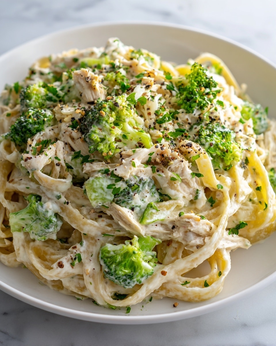 Easy Chicken Broccoli Alfredo for Busy Nights Recipe - Recipe Image
