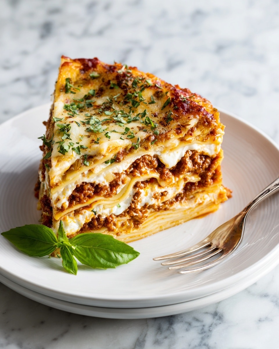 Classic Meat Lasagna Recipe - Recipe Image