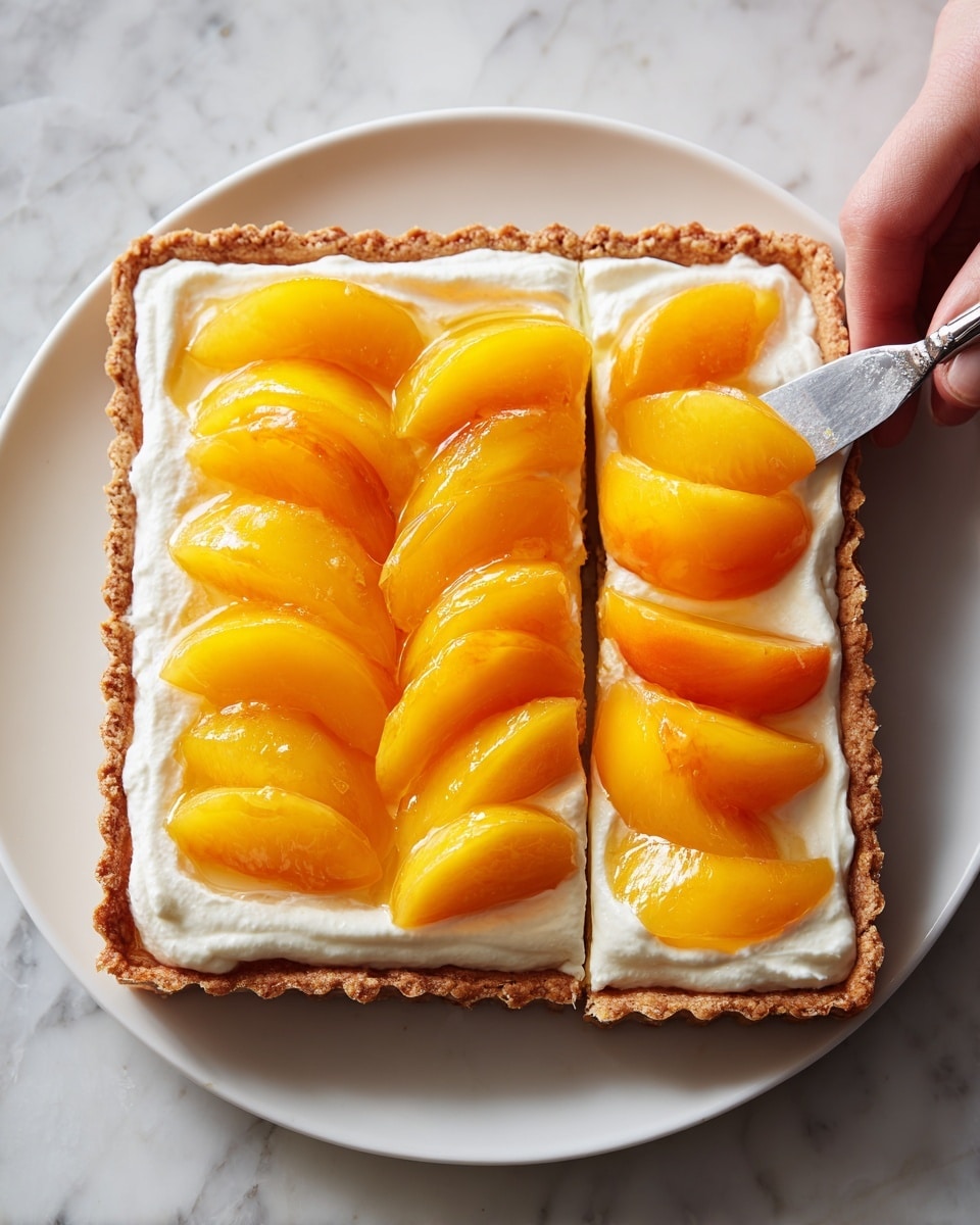 Peaches and Cream Cheese Swirl Loaf Recipe - Recipe Image