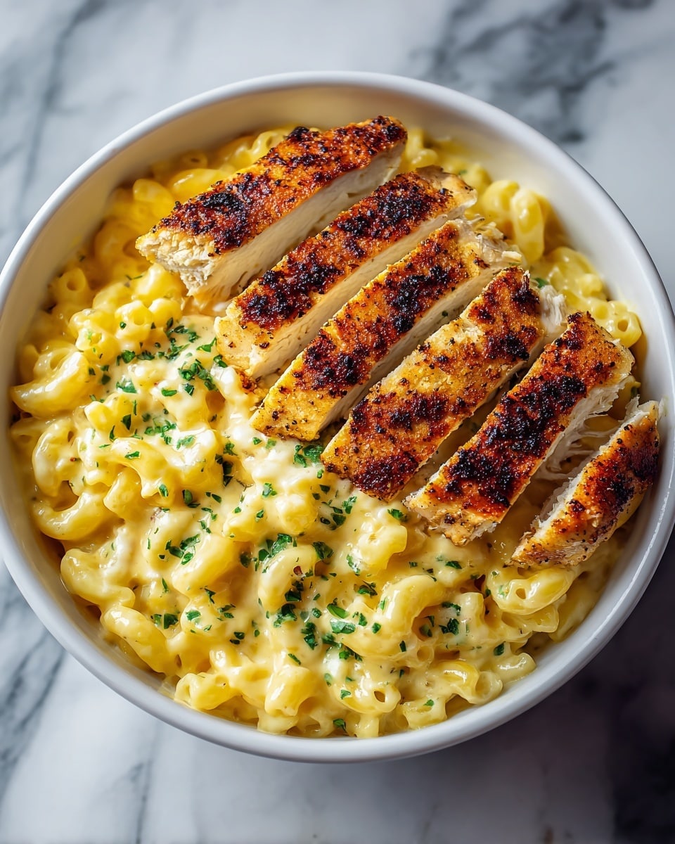 BBQ Chicken Mac and Cheese Recipe - Recipe Image
