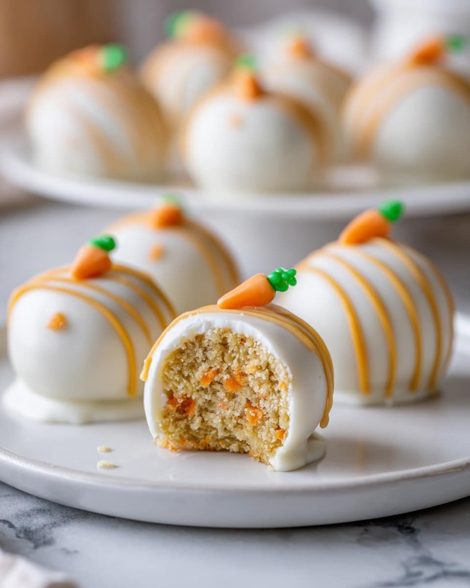 Carrot Cake Cheesecake Bites Recipe - Recipe Image