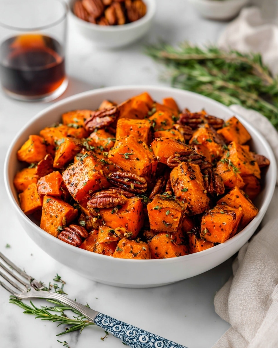 Maple Roasted Sweet Potatoes Recipe - Recipe Image