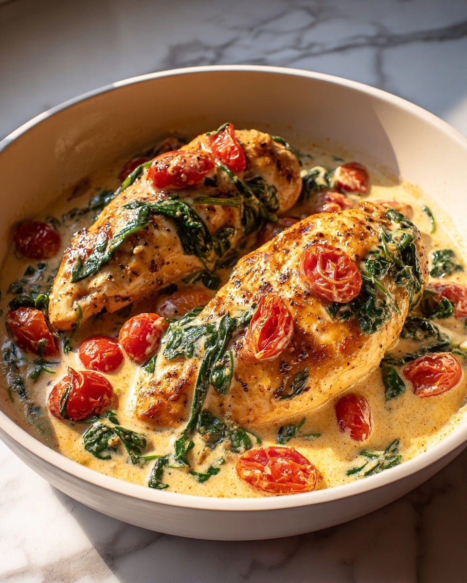 Creamy Tuscan Chicken Recipe - Recipe Image