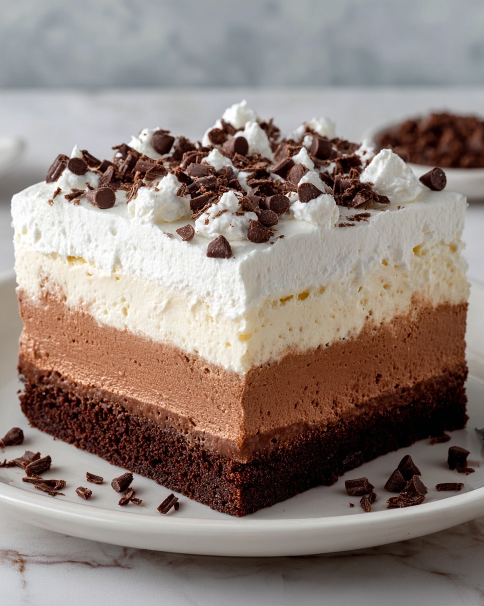 French Silk Brownies Recipe - Recipe Image