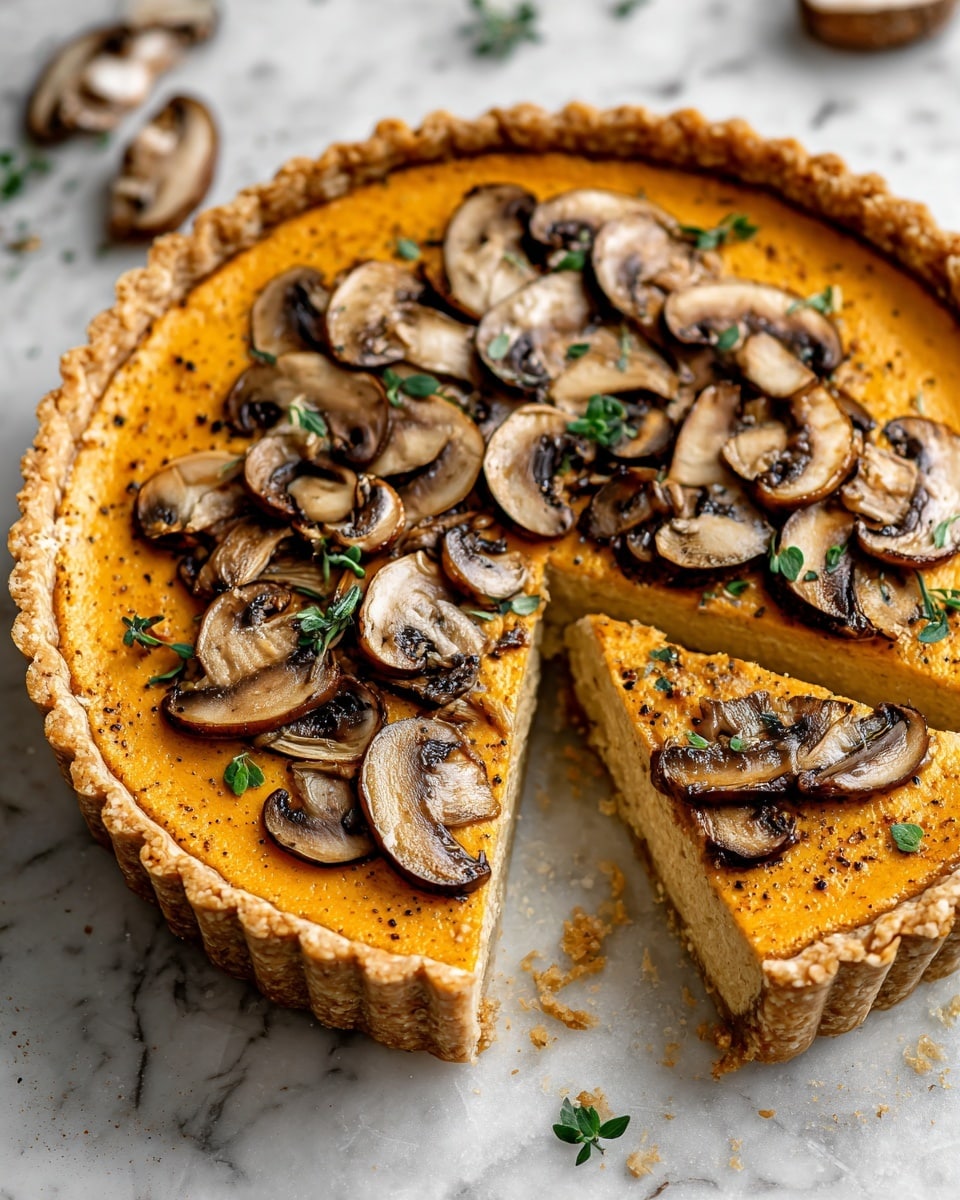 Carrot Quiche with Cheddar and Roasted Onions Recipe - Recipe Image