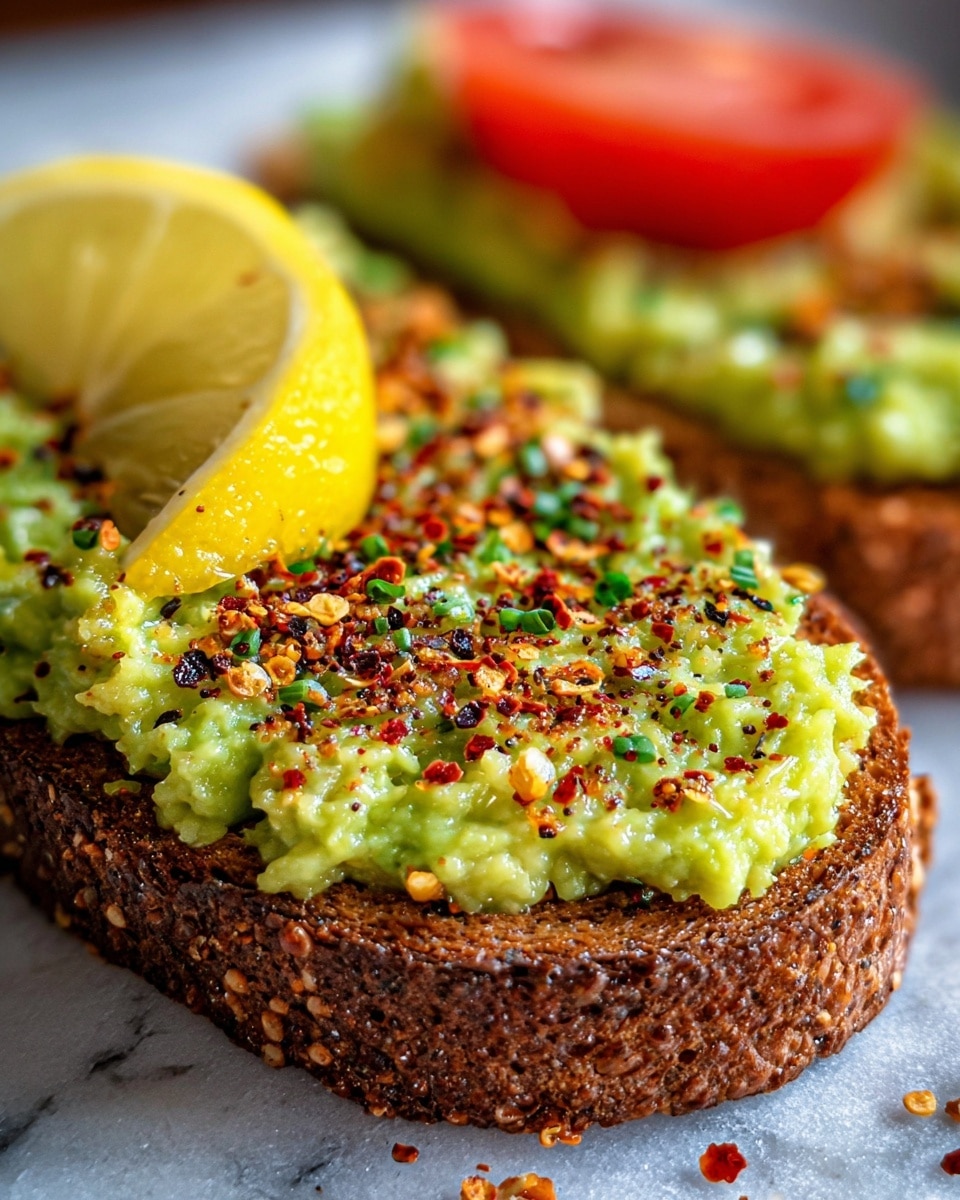Creamy Avocado Toast with Optional Toppings Recipe - Recipe Image