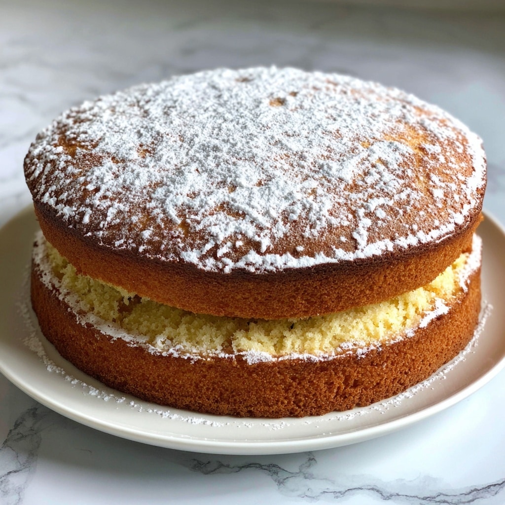 Vanilla Sponge Cake Recipe - Recipe Image
