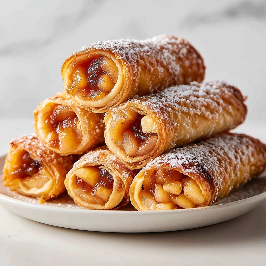 Apple Pie Egg Rolls Recipe - Recipe Image