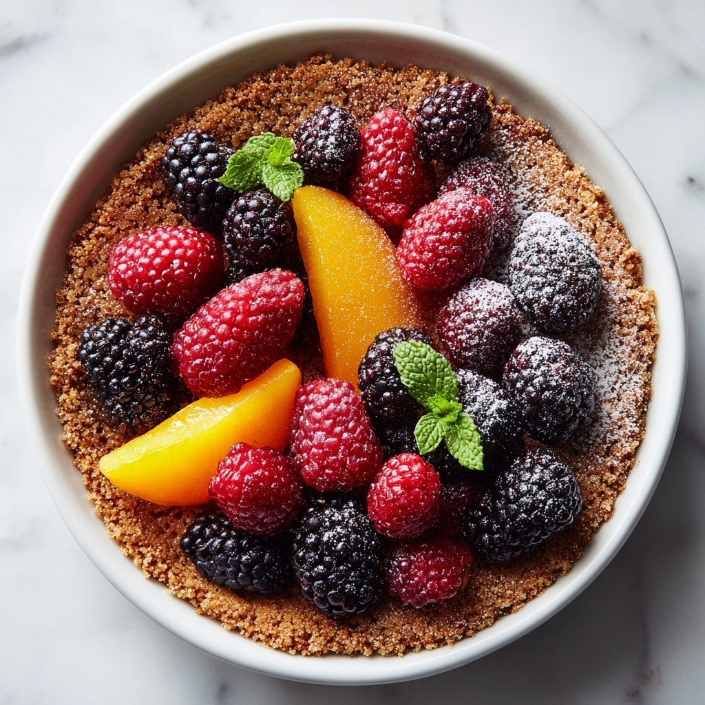 Wild Berry Bread Pudding with Orange Sauce Recipe - Recipe Image