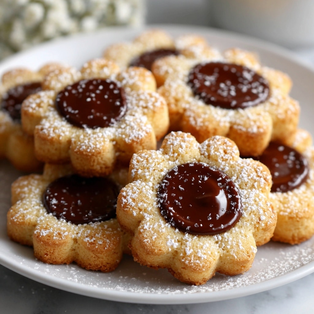 Milk Chocolate Stuffed Jack-O’-Lantern Cookies Recipe - Recipe Image