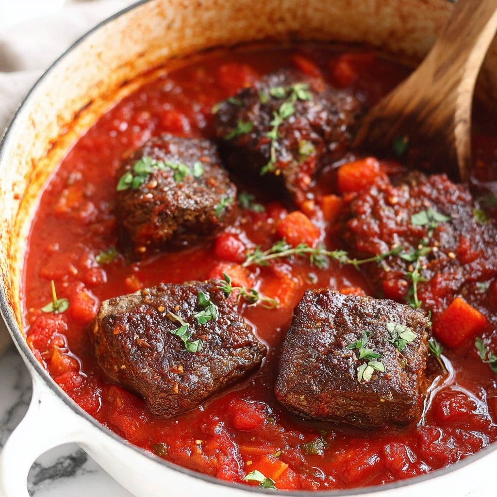 Italian Sunday Gravy (Sunday Sauce) Recipe - Recipe Image