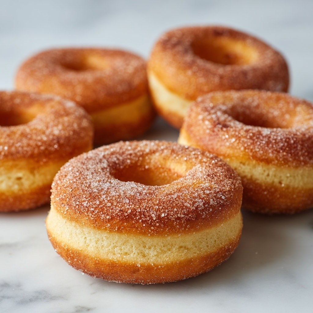 Fried Doughnuts with Sugar Recipe - Recipe Image