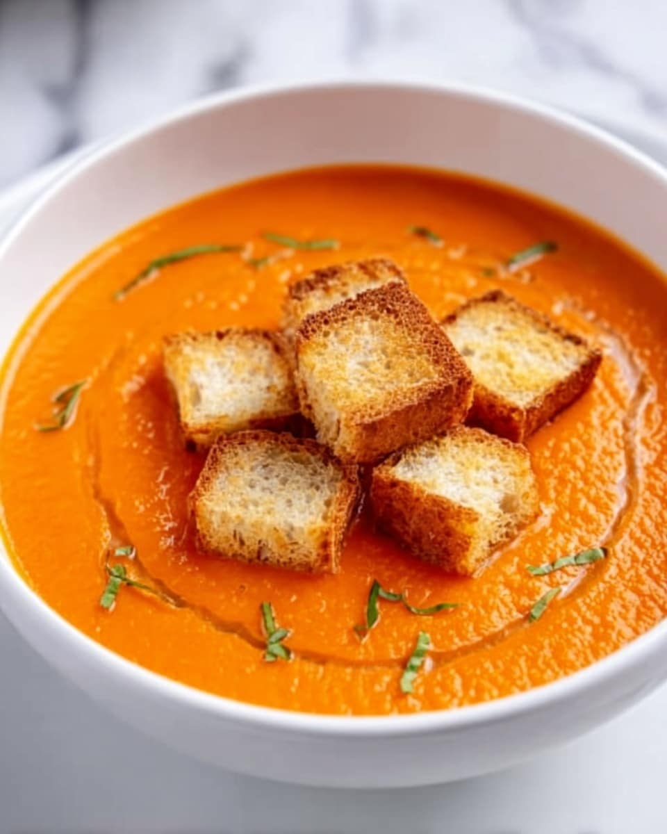 Roasted Tomato Basil Soup Recipe - Recipe Image