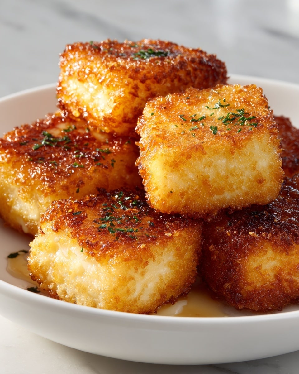 Crispy Air-Fried Halloumi Recipe - Recipe Image
