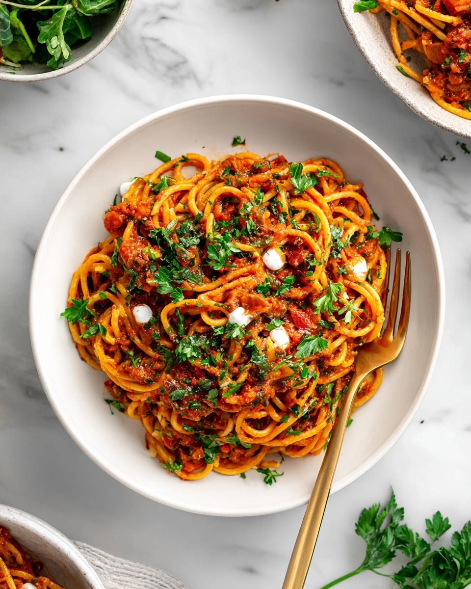 Taco Spaghetti Recipe - Recipe Image