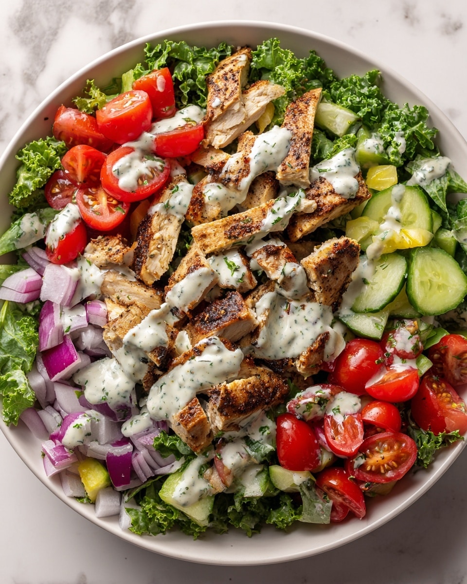 Tzatziki Chicken Salad Recipe - Recipe Image